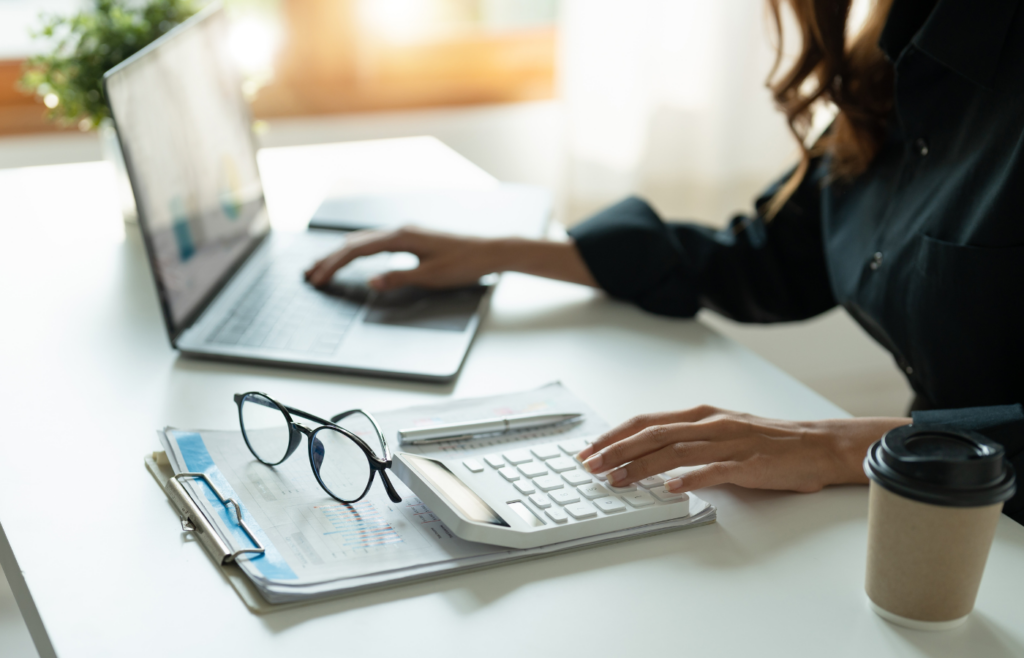 Entrepreneur understanding business math